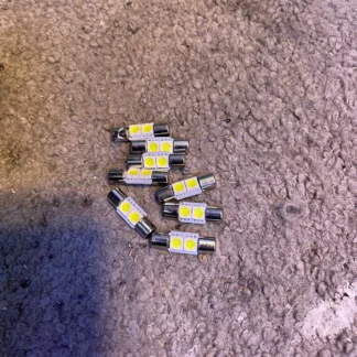 Vintage PROTON D1200 amplifier meter LED lamps .