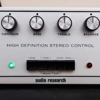 Repair/restoration service for Audio Research SP-3A-1 Vacuum Tube PREAMP.