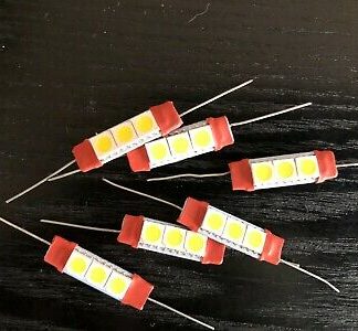 Technics SE-CA10 / SE-CA1060 / SE-CA1080 front panel meters 6 LED lamps.