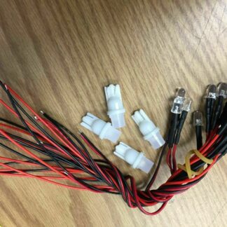 Vintage Fisher RS-2003 / RS-2007 / RS-2010 receiver front panel LED lamps.