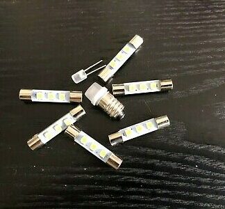 Vintage Tandberg TR- 2055 / 2075 / 2080 receiver front panel LED lamps.