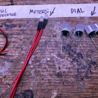 Vintage Kenwood KT-6005 / KT-6007 tuner front panel lamps replacement kit