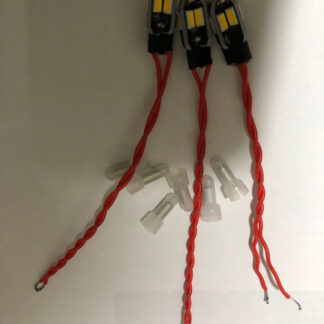 VINTAGE SHERWOOD S-7250 /S-7150 / S-7450 /S-7650 receiver FRONT LAMPS LED.