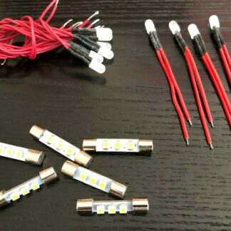 Vintage SANSUI QRX-6001/QRX-7001 / QRX-777 RECEIVER FRONT PANEL LED LAMPS.