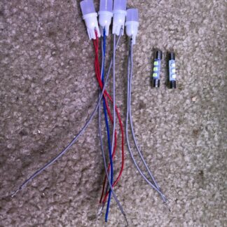 Vintage Realistic STA-2080 receiver front panel LED lamps kit