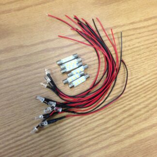 Vintage Pioneer QX-646 / QX-747 / QX-949 receiver front panel LED lamps kit..