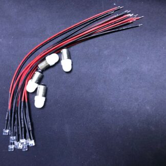 Vintage Kenwood KR-7200 receiver front panel LED lamps.