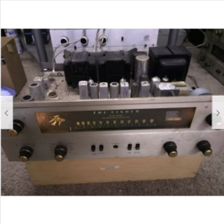 Mail-in repair service for Fisher 400 / 500b/ 500c/ 800 vacuum tube receiver.