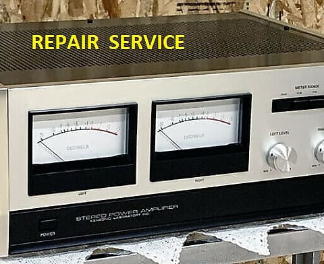 Repair/restoration service for vintage Accuphase P-250 / P-300 amplifier.