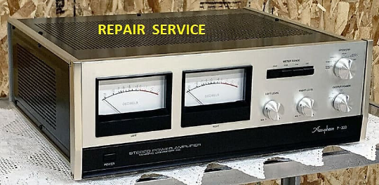 Repair/restoration service for vintage Accuphase P-250 / P-300 amplifier.