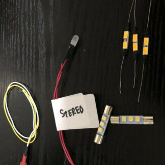Vintage SONY STR-V5/STR-V6/STR-V7 receiver front panel LED lamps.