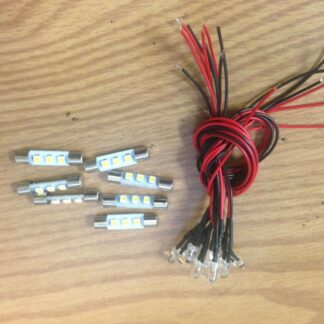 SANSUI SEVEN 7 RECEIVER FRONT PANEL LED LAMPS.