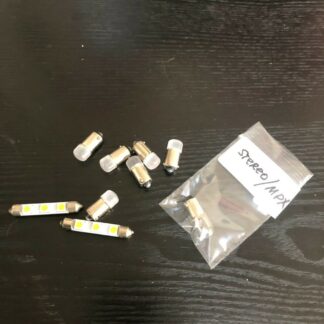 Front panel bulbs LED for vintage Mcintosh MR73 / MR74 / MR77/ MR78 Tuner .