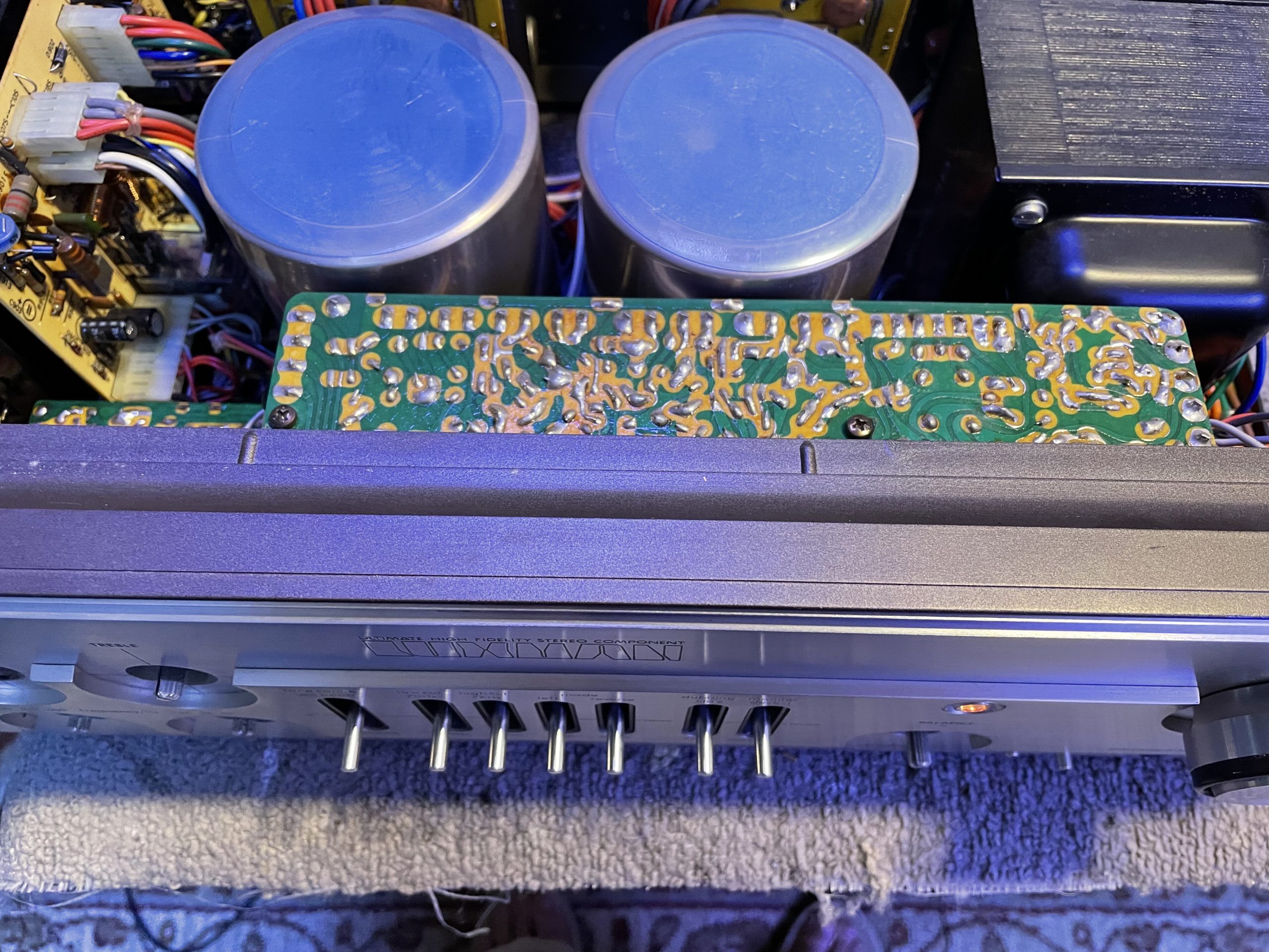Repair service for Luxman L-80 / L-100/ l-309 stereo amplifier.
