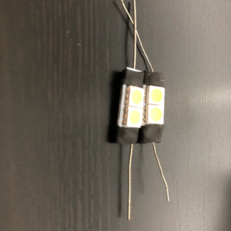 Vintage Realistic sa-2001 amplifier LED lamps for meters.