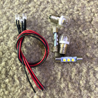 VINTAGE Sony ST-5130 / 5140 tuner LED front panel lamps.