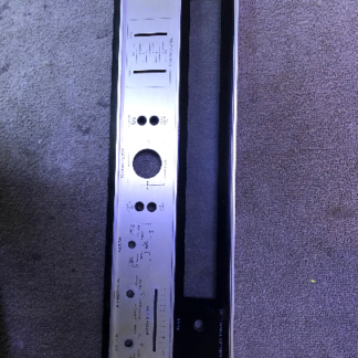 Vintage Fisher 304 receiver front panel.