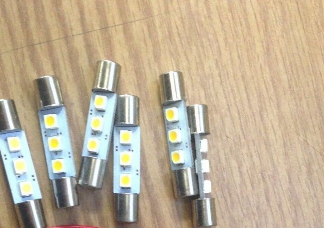 Vintage Optonica SA-5151 receiver front panel LED dial lamps kit .