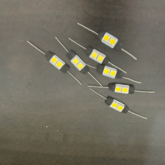 Vintage Scott R376 receiver front panel LED lamps.