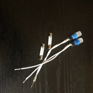 Vintage Realistic STA-860 front panel LED replacement lamps.