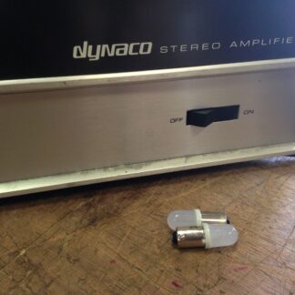 DYNACO Model 150 Amplifier front PANEL LED lamps.