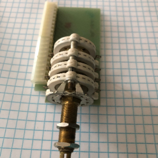 Vintage Phase linear 4000 AUTOCORRELATION PREAMP SELECTOR switch board.