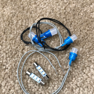 Vintage Kenwood KR- 7070 front panel LED lamps kit .