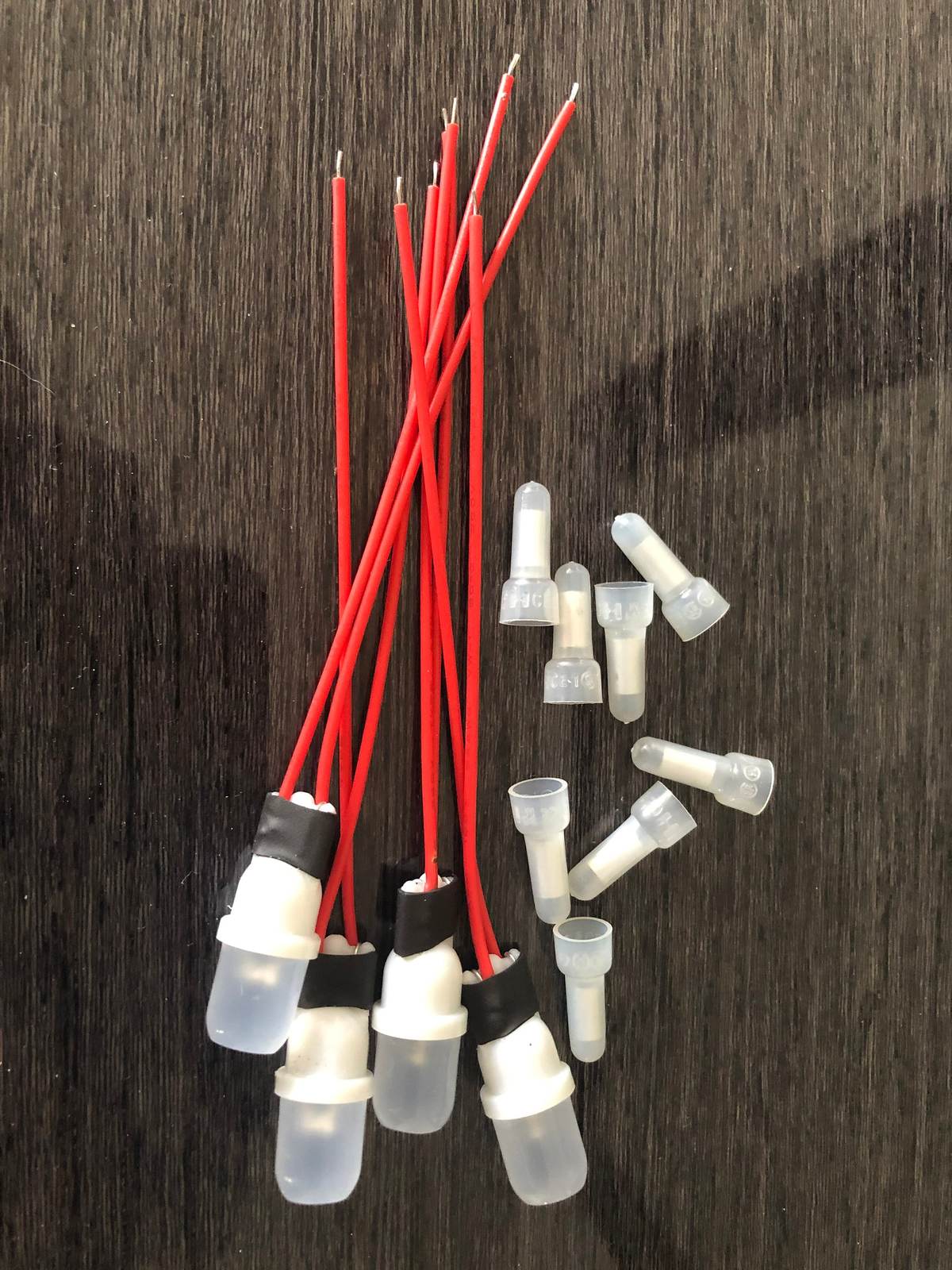Vintage Fisher RS-2004 stereo receiver front panel LED lamps kit .