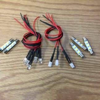VINTAGE SANSUI EIGHT receiver FRONT LAMPS LED KIT .