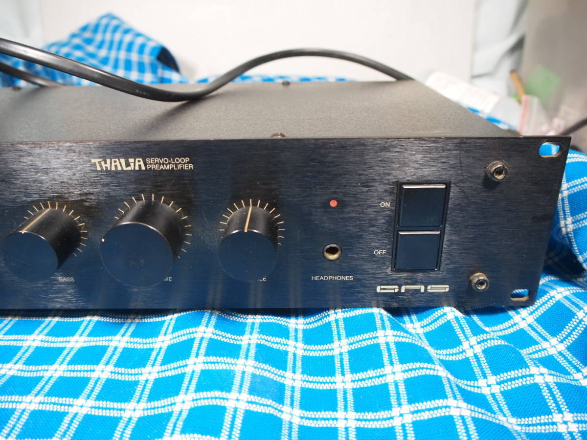 Mail-in repair service for Vintage GAS Thalia servo loop preamplifier .