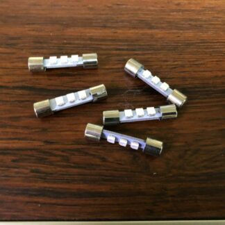 Vintage Fisher 201/ 301 /401/ 601 /701 /801 receiver front panel LED lamps.