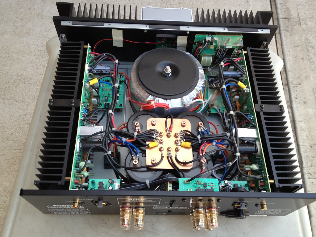 Mail-in repair service for Rotel RB-1080 amplifier.