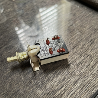 Vintage Pioneer QX-9900 receiver power switch replacement on/off.