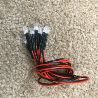 6 LED lamps for vintage Scott 350R/ 350RL/ 370R /370RL receiver.