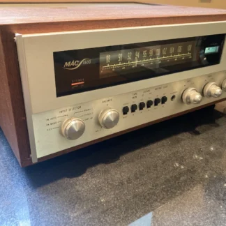 Repair / restoration service for Mcintosh MAC1500 receiver.