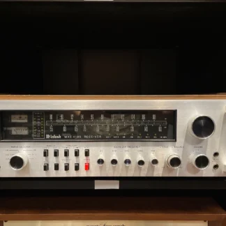 Repair/ restoration service for Mcintosh MAC4100 receiver.