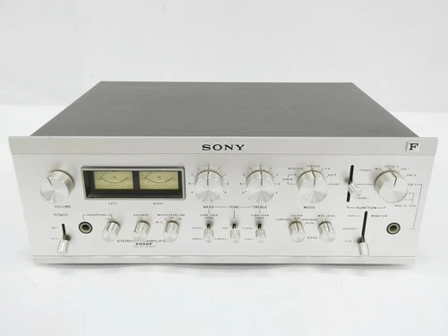 Repair service for Sony TA-2000F preamplifier.