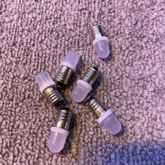 Vintage JVC 4VR-5426 / 4VR-5414 receiver front panel LED lamps.