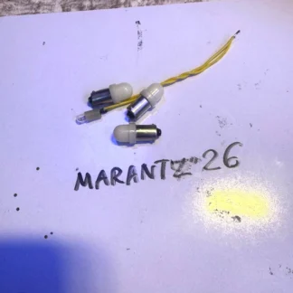 Vintage Marantz 26 /Twenty six model receiver front panel LED lamps.