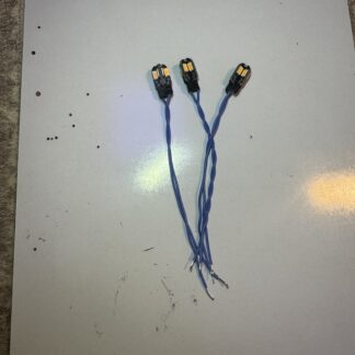 Vintage Lafayette LR-120DB receiver front panel LED lamps set.